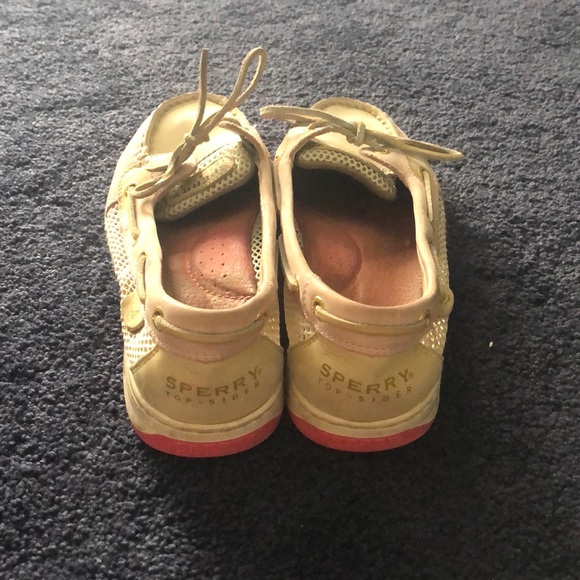 🌑Sperry Angelfish Linen Boat Shoes - Picture 3 of 5